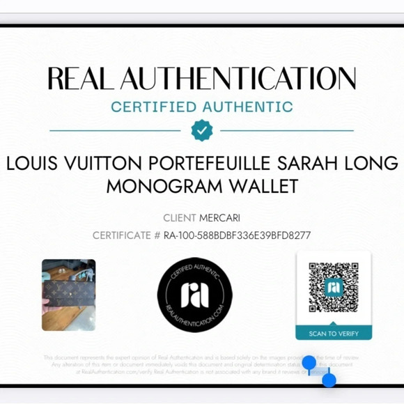 Louis Vuitton LV Monogram Sarah long Wallet w dust bag authentic - Picture 3 of 13